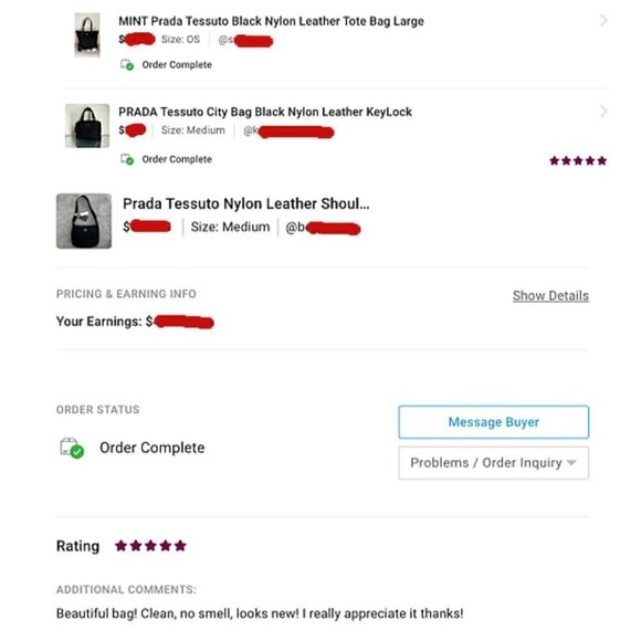 PRADA Black Tessuto Crossbody Messenger Bag Office Work School Collage - Picture 13 of 13